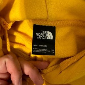 Yellow North Face hoodie!